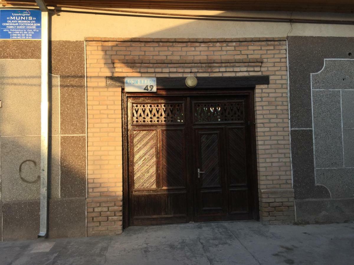 Munis Hotell Samarkand Eksteriør bilde